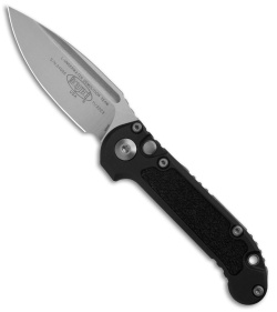 Microtech LUDT Gen III S/E Automatic Knife Black/3M (3.5" SW) 1135-10