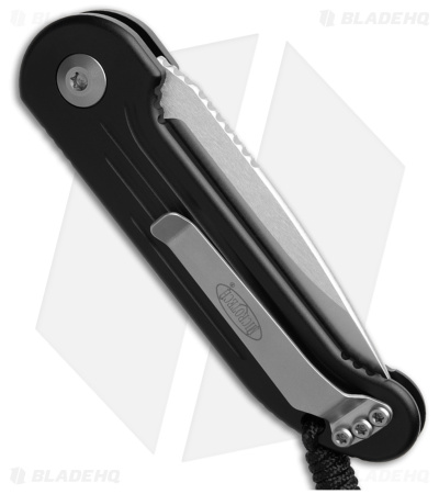 Microtech LUDT Automatic Knife Black (3.4" Stonewash) 135-10