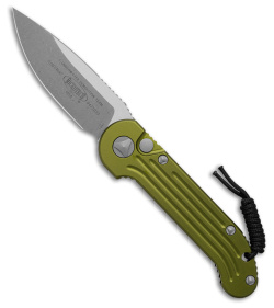 Microtech LUDT Automatic Knife OD Green (3.4" Apocalyptic) 135-10APOD