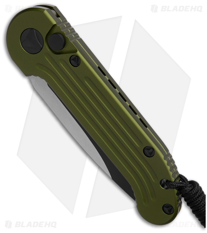 Microtech LUDT Automatic Knife OD Green (3.4" Black) 135-1OD