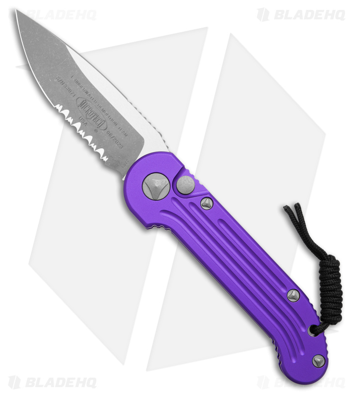 Microtech LUDT Automatic Knife Purple (3.4