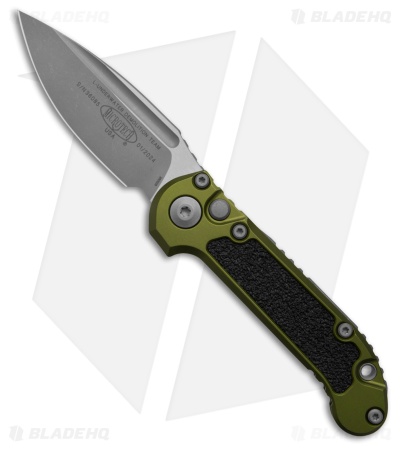 Microtech LUDT Gen III S/E Automatic Knife OD Green Al/3M (3.5" SW) 1135-10APOD