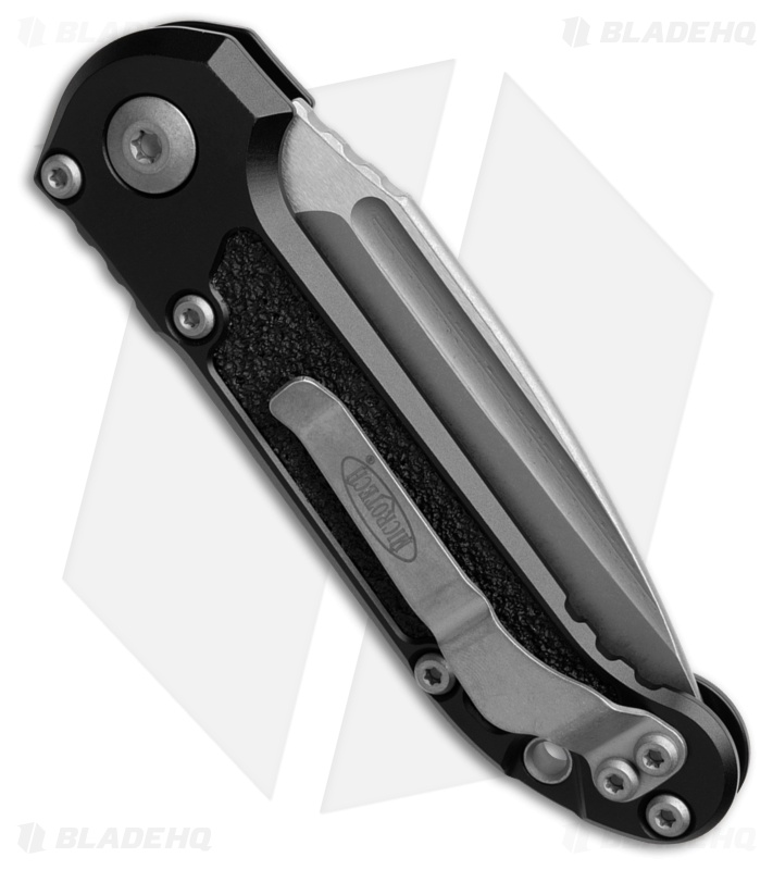 Microtech LUDT Gen III S/E Automatic Knife Black Al + 3M (3.5" Apocalyptic)
