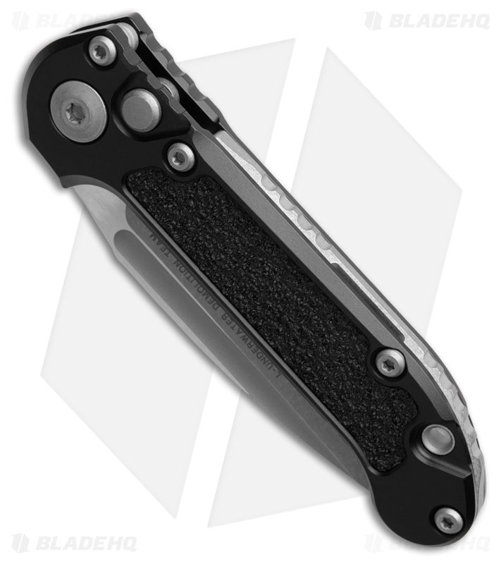 Microtech LUDT Gen III S/E Automatic Knife Black Al + 3M (3.5" Apocalyptic)