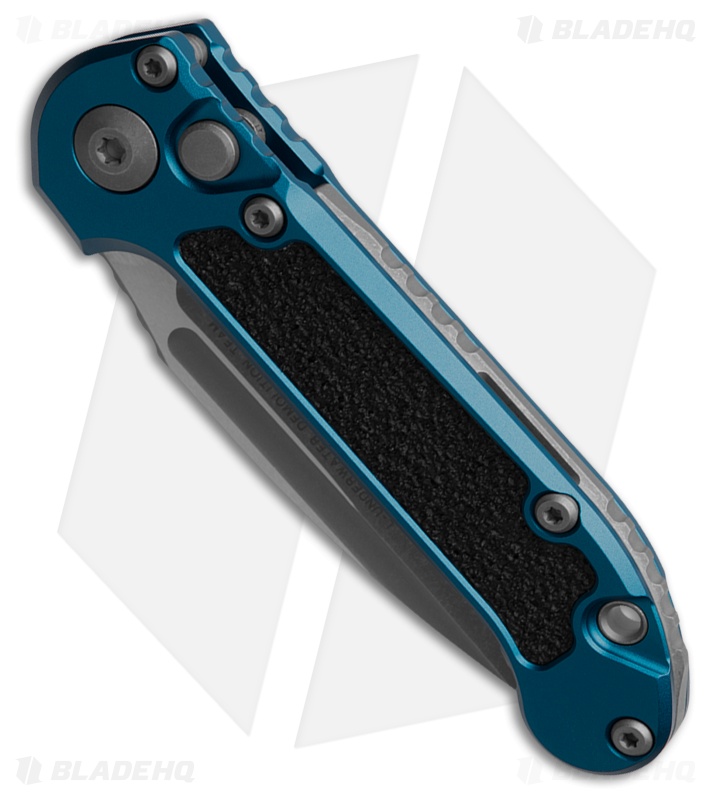 Microtech LUDT Gen III S/E Automatic Knife Blue (3.5" Apocalyptic) 1135-10APBL