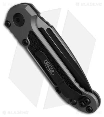 Microtech LUDT Gen III S/E Automatic Knife Natural Clear Al/3M (3.5" Black)