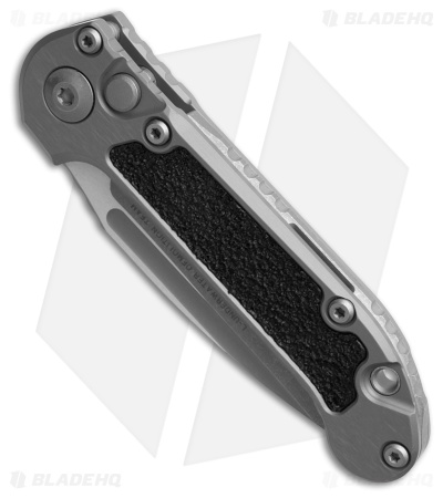 Microtech LUDT Gen III S/E Automatic Knife Natural Clear Al (3.5" Apoc Serr)