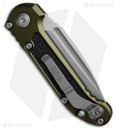 Microtech LUDT Gen III S/E Automatic Knife OD Green/3M (3.5" Stonewash)