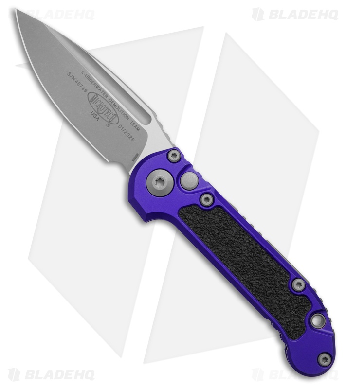 Microtech LUDT Auto Purple Al S/E Apoc Bohler M390MK
