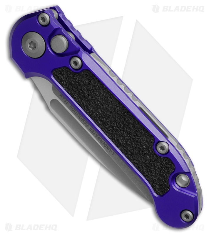 Microtech LUDT Auto Purple Al S/E Apoc Bohler M390MK