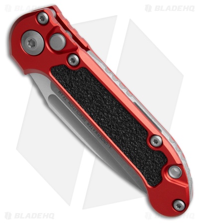 Microtech LUDT Gen III S/E Automatic Knife Red (3.5" Apocalyptic) 1135-10APRD