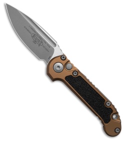 Microtech LUDT Gen III S/E Automatic Knife Tan Aluminum/3M (3.5" Apocalyptic)