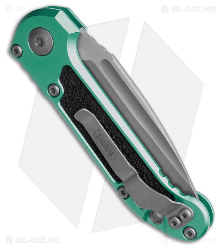 Microtech LUDT Gen III S/E Automatic Knife Turquoise (3.5" Apoc Serr)1135-11APTQ