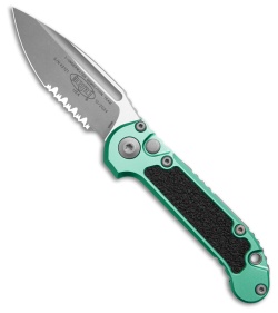Microtech LUDT Gen III S/E Automatic Knife Turquoise (3.5" Apoc Serr)1135-11APTQ