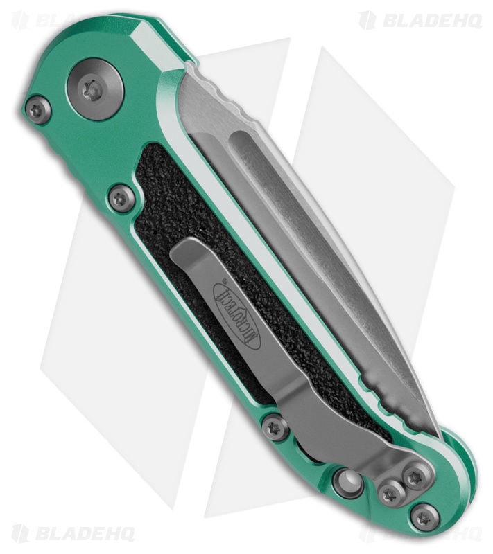 Microtech LUDT Auto Turquoise Al S/E SW Bohler M390MK Serr