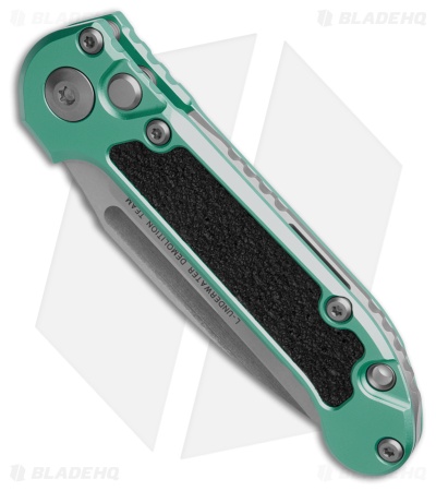 Microtech LUDT Gen III S/E Automatic Knife Turquoise (3.5" SW Serr) 1135-11TQ