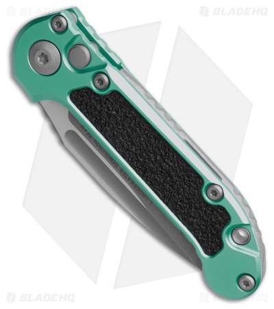 Microtech LUDT Gen III S/E Automatic Knife Turquoise Aluminum (3.5" Apocalyptic)