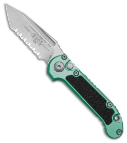Microtech LUDT Gen III T/E Auto Knife Turquoise (3.5" SW Full Serr) 1136-12TQ