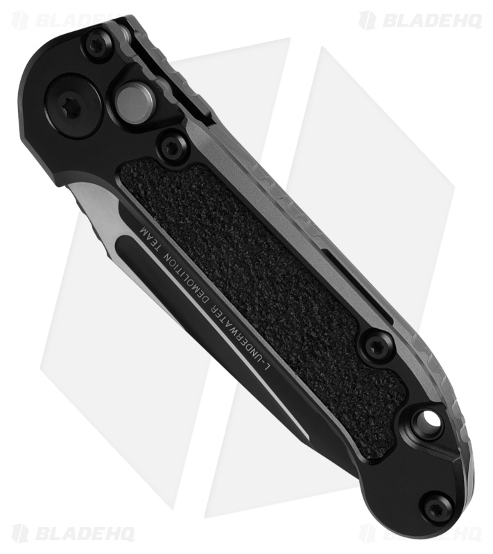 Microtech LUDT Gen III T/E Automatic Knife Black Al (3.5" Black) 1136-1T