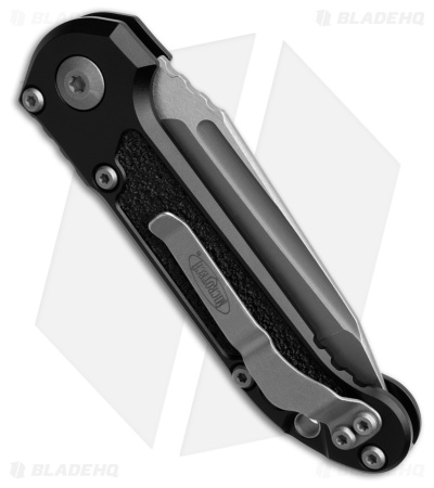 Microtech LUDT Gen III T/E Automatic Knife Black Aluminum (3.5" Apoc Full Serr)