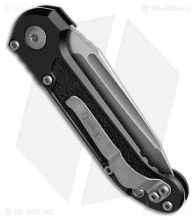Microtech LUDT Gen III T/E Automatic Knife Black Aluminum (3.5" Apocalyptic)