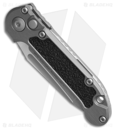Microtech LUDT Gen III T/E Automatic Knife Natural Clear Al (3.5" Apocalyptic)