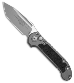 Microtech LUDT Gen III T/E Automatic Knife Natural Clear Al (3.5" Apocalyptic)