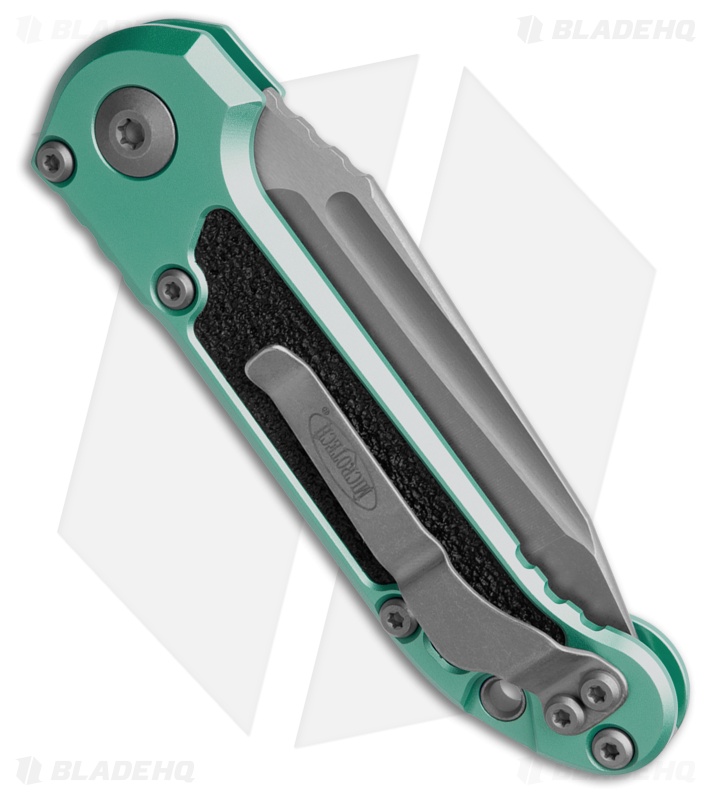 Microtech LUDT Gen III T/E Automatic Knife Turquoise Al (3.5" Apoc) 1136-10APTQ
