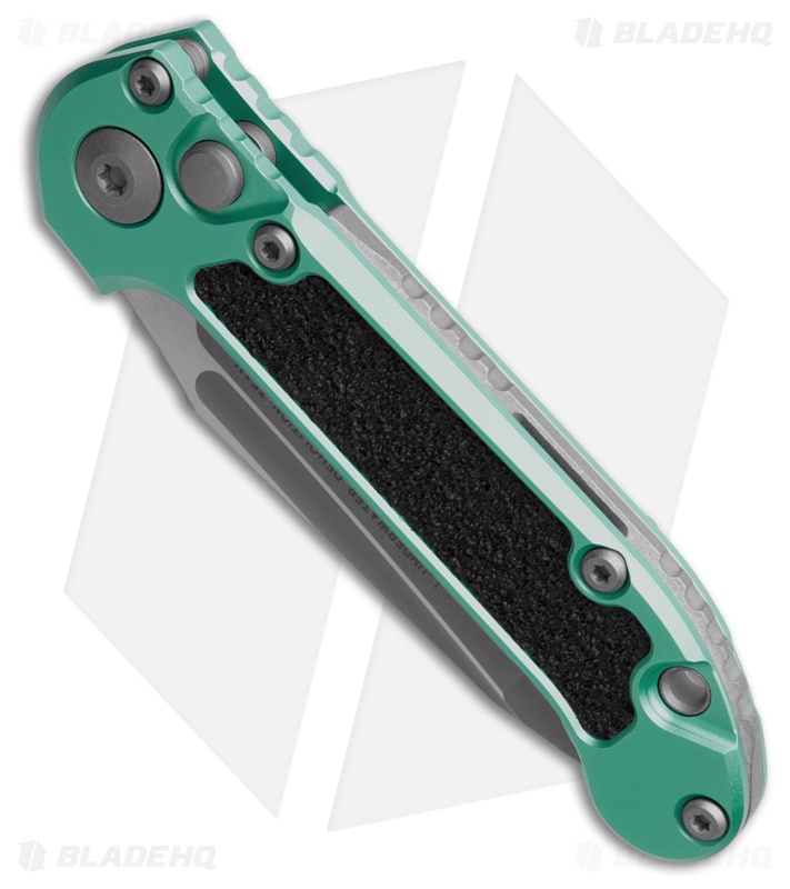 Microtech LUDT Gen III T/E Automatic Knife Turquoise Al (3.5" Apoc) 1136-10APTQ