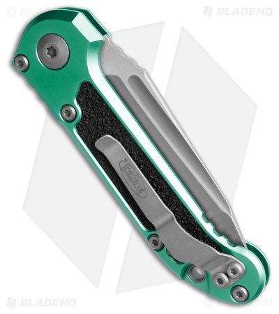 Microtech LUDT Gen III T/E Auto Knife Turquoise Aluminum (3.5" Apoc Full Serr)