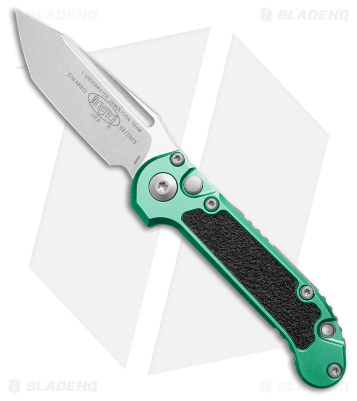 Microtech LUDT Gen III T/E Automatic Knife Turquoise (3.5" SW) 1136-10TQ