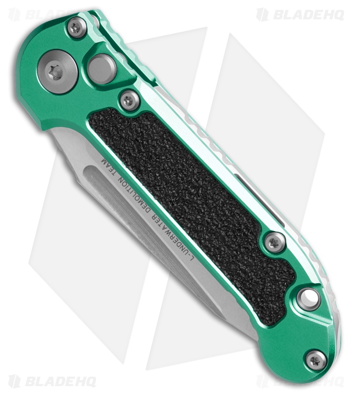 Microtech LUDT Gen III T/E Automatic Knife Turquoise (3.5" SW) 1136-10TQ