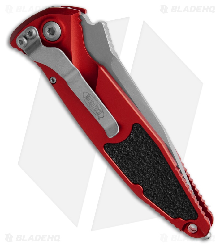 Microtech Socom Elite S/E Automatic Knife Red (4" Apocalyptic) 160A-10APRD