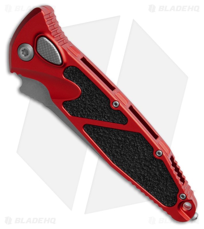 Microtech Socom Elite S/E Automatic Knife Red (4" Apocalyptic) 160A-10APRD