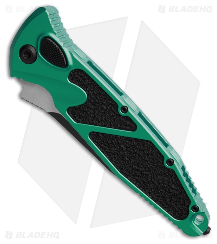 Microtech Socom Elite S/E Automatic Knife Turquoise (4" Black)160A-1TQ
