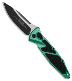 Microtech Socom Elite S/E Automatic Knife Turquoise (4" Black)160A-1TQ
