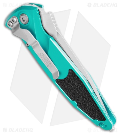 Microtech Socom Elite S/E Automatic Knife Turquoise Aluminum (4" SW)