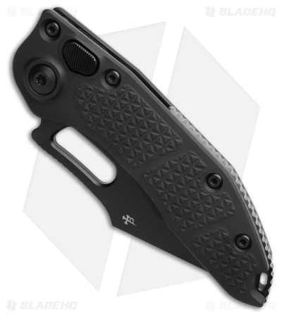 Microtech Stitch-A S/E Automatic Knife Black (3.75" Black Full Serr) 169-3T