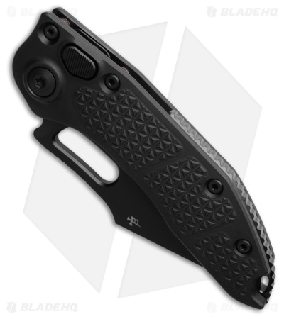 Microtech Stitch Automatic Knife Black Aluminum (3.75" Black Serr)