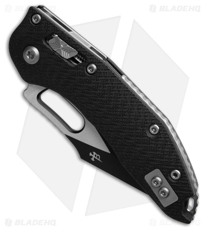 Microtech Stitch Pocket Knife Black G-10 Two-Tone M390MK