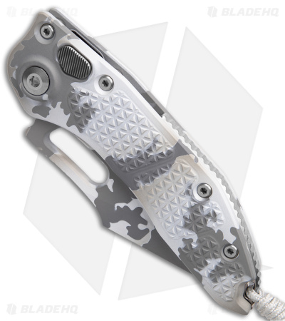 Microtech Stitch White Camo Automatic Knife | Blade HQ