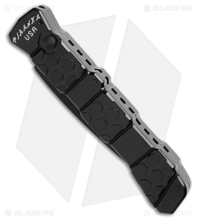 Piranha 21 Tactical Automatic Knife Black (3.375" Black) P-21BKT