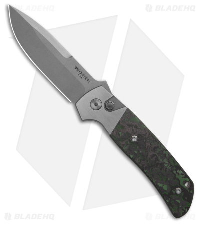 Pro-Tech Custom Terzuola ATCF Auto MagnaCut Knife FatCarb Jungle Wear (3.5" SW)
