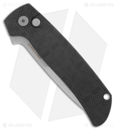 Pro-Tech Terzuola ATCF Automatic Knife Black Traffic Pattern (3.5" SW S45VN)