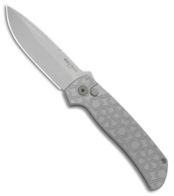 Pro-Tech Terzuola ATCF Automatic Knife Gray Traffic Pattern (3.5" SW S45VN)