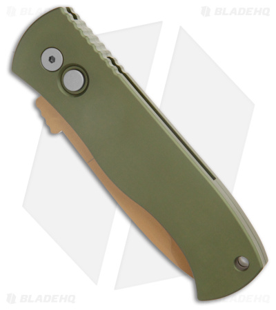 Emerson Pro-Tech CQC-7 Tanto Automatic Knife Solid Desert Warrior (3.25" Copper)