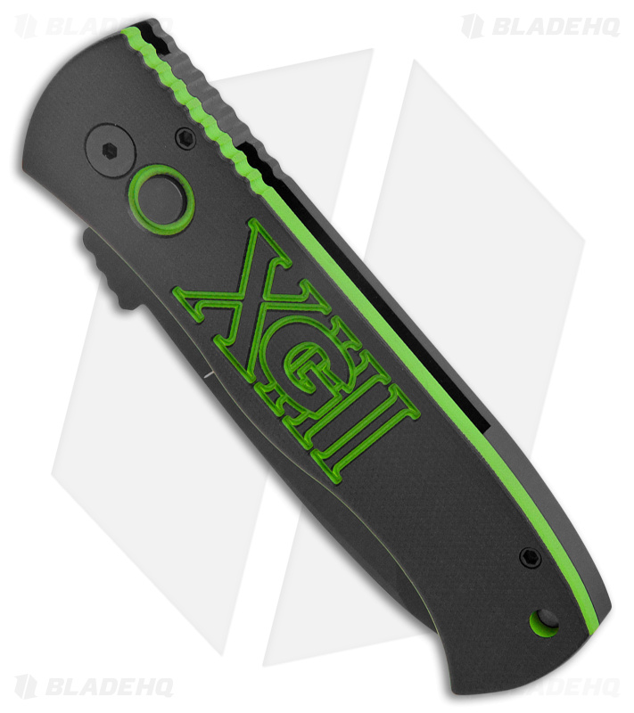 Emerson Pro-Tech USN GXIII Custom CQC-7 Tanto Automatic Knife G-10 (3.25" Black)