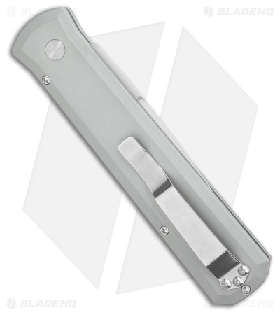 Pro-Tech Godfather Automatic Knife Premium Grey (4" Hand Satin)