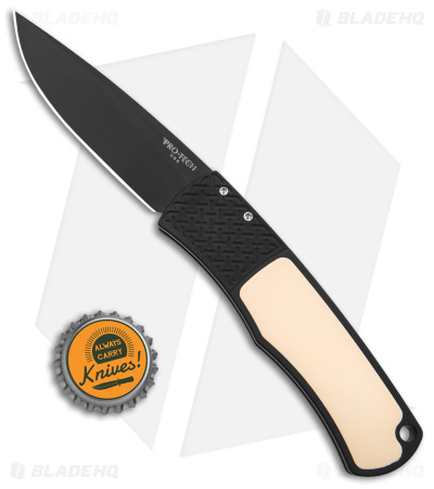 Pro-Tech Magic BR-1 "Whiskers" Automatic Knife Tuxedo (3.125" Black)