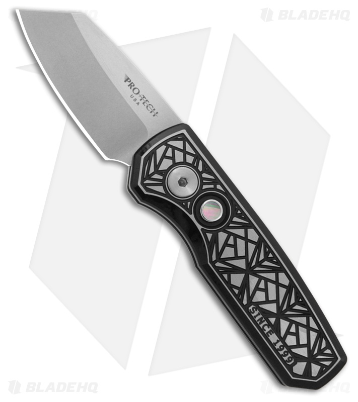 Pro-Tech Custom Reverse Tanto Runt 5 Automatic Knife Nexus Textured (1.9" SW)